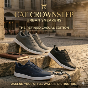 Cat_CrownStep Urban Sneakers – The Refined Casual Edition