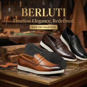 Berluti Signature Slip-On Loafers